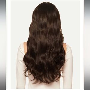 Luxy 20” Classic Dark Brown Clip Ins/extensions